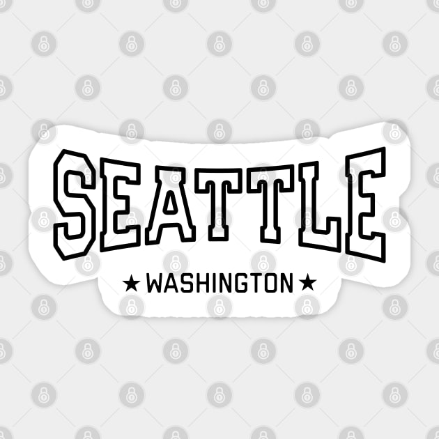 Seattle, Washington Sticker by gnomeapple